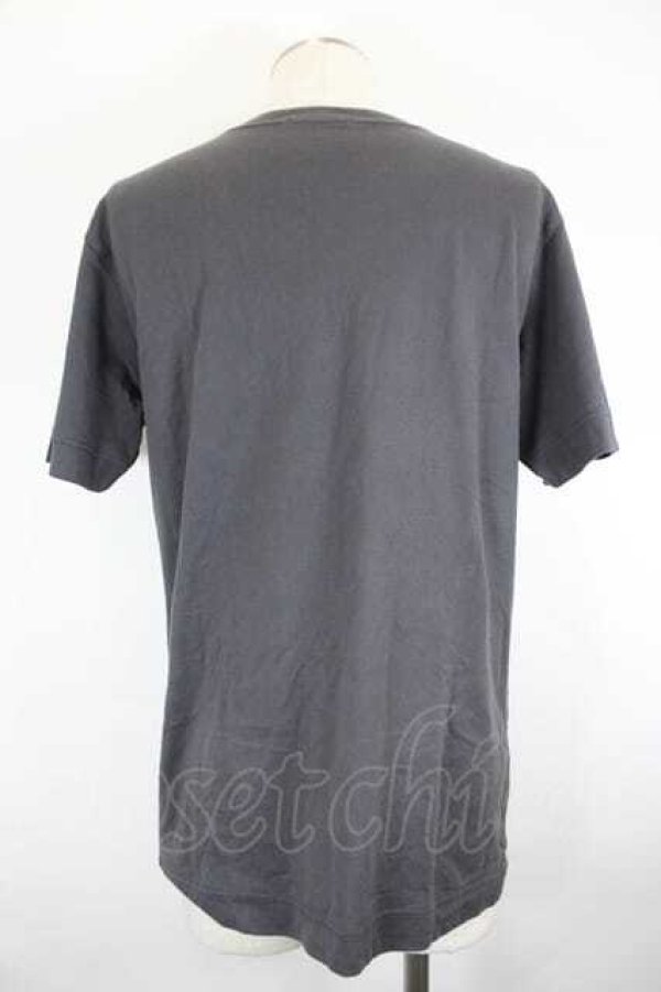 画像2: ヴィヴィアンウエストウッド MAN 中古 / オーブ刺繍ポケット半袖カットソー 44 グレー  I-26-09-16-002-to-HD-ZI (2)