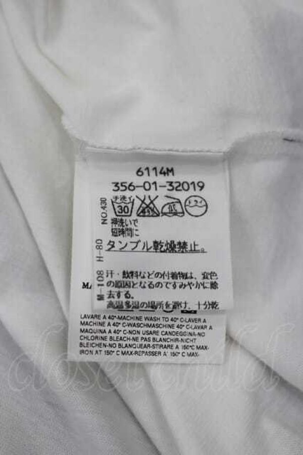 画像6: ヴィヴィアンウエストウッド 中古 / カラーオーブ刺繍Tシャツ M 白  I-26-09-16-013-ts-HD-ZI (6)