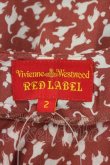 画像5: ヴィヴィアンウエストウッド 中古 / シルエットキャット総柄ワンピース 2 オレンジ  I-26-09-30-023-op-HD-ZI (5)