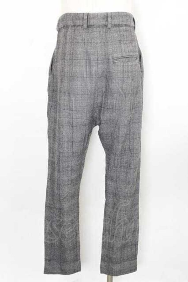 画像2: ヴィヴィアンウエストウッド MAN 中古 / チェックパンツ 44 グレーチェック  I-26-09-30-024-pa-HD-ZI (2)