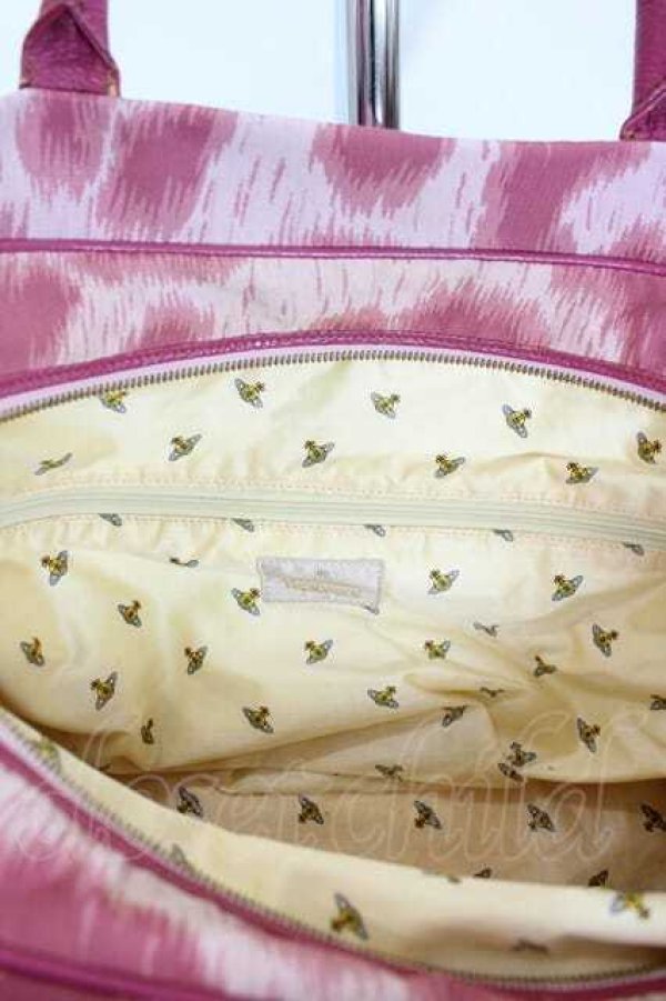 画像3: ヴィヴィアンウエストウッド 中古 / レオパードボストンbag  ピンク  I-26-09-30-029-ba-HD-ZI (3)