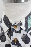 画像4: ヴィヴィアンウエストウッド MAN 中古 / ピエトラデューラオジークラークシャツ 44 白Ｘ黒Ｘ青Ｘ赤  I-26-09-30-004-bl-HD-ZI (4)