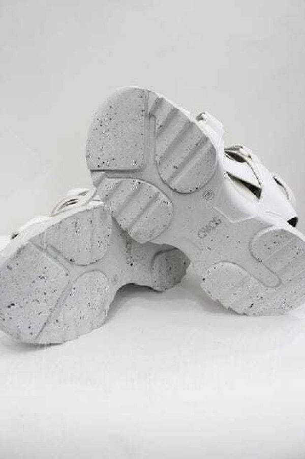 画像3: ヴィヴィアンウエストウッド 中古 / ROMPER SANDAL ロンパーサンダル 38（24cm） ホワイト  I-26-09-30-040-sh-YM-ZI (3)