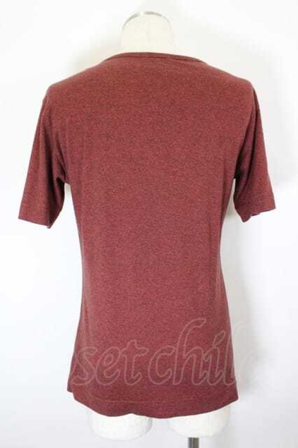 画像2: ヴィヴィアンウエストウッド MAN 中古 / エリザベスTシャツ S ブラウン  I-26-09-30-005-ts-HD-ZI (2)