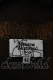 画像4: ヴィヴィアンウエストウッド MAN 中古 / オーブ刺繍縁デザインニットカーディガン 44 ブラウン  I-26-09-30-008-to-HD-ZI (4)