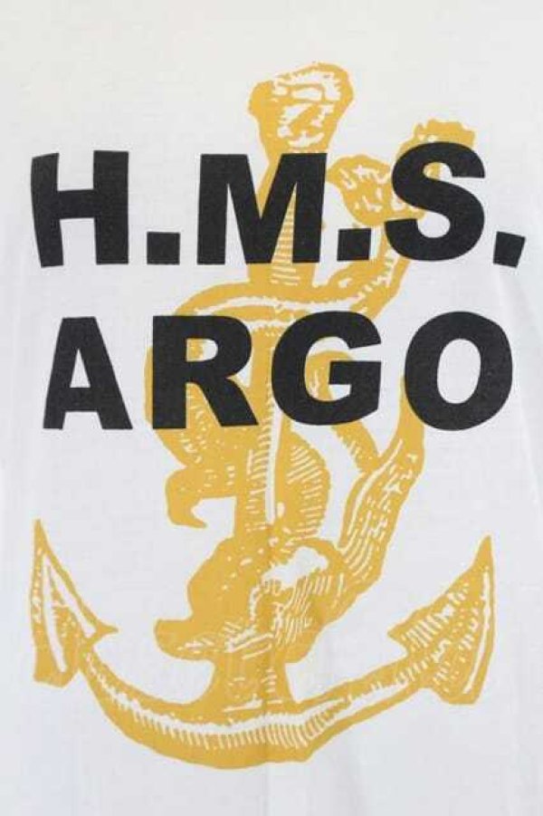 画像4: ヴィヴィアンウエストウッド 中古 / H.M.S ARGO Tシャツ S 白Ｘ黄色Ｘ黒  I-26-10-21-002-to-HD-ZI (4)