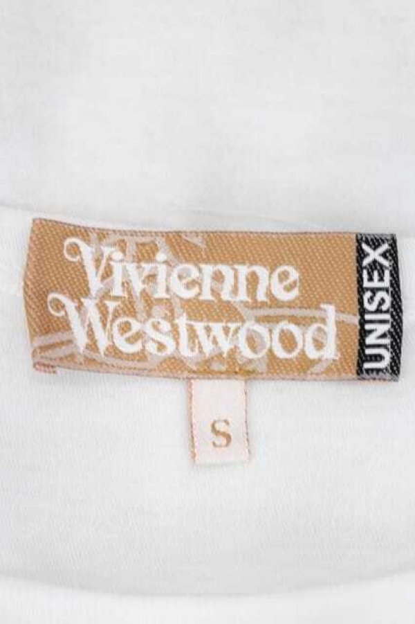 画像6: ヴィヴィアンウエストウッド 中古 / H.M.S ARGO Tシャツ S 白Ｘ黄色Ｘ黒  I-26-10-21-002-to-HD-ZI (6)