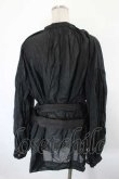 画像2: ヴィヴィアンウエストウッド 中古 / ハイネック長袖ブラウス 00 黒  I-26-10-21-021-bl-HD-ZI (2)