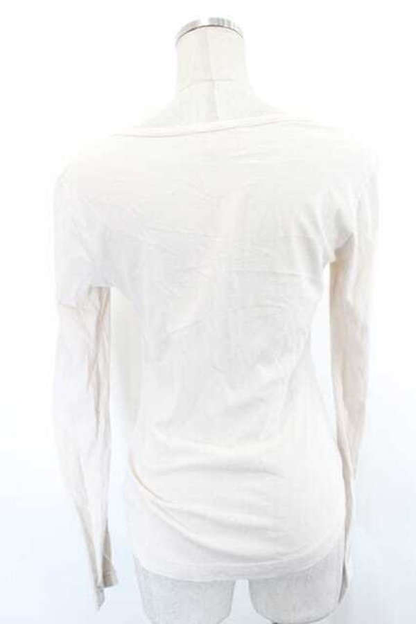画像2: ヴィヴィアンウエストウッド 中古 / エレベーテッドシューズptカットソー 1 アイボリーＸエンジ  I-26-10-21-003-to-HD-ZI (2)