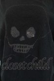 画像4: ヴィヴィアンウエストウッド 中古 / ドクロニット半袖ワンピース  黒Ｘグレー  I-26-10-21-025-op-HD-ZI (4)