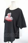 画像3: ヴィヴィアンウエストウッド 中古 / ダブルオーブ半袖BIG TEE 00 黒Ｘ赤  I-26-10-21-007-jc-HD-ZI (3)