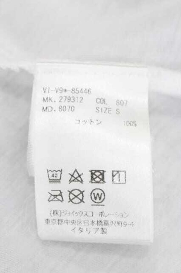 画像6: ヴィヴィアンウエストウッド 中古 / 総柄Tシャツ S 白Ｘ黒  I-26-10-21-001-to-HD-ZI (6)