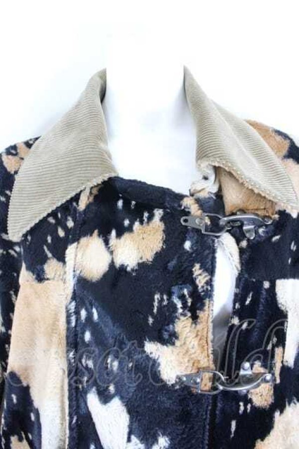 画像3: ヴィヴィアンウエストウッド 中古 / Donkeyman coat 44 ブラウンｘ黒  I-26-10-31-018-co-HD-ZI (3)