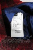 画像5: ヴィヴィアンウエストウッド 中古 / HARRIS TWEEDタグタータンチェックコート 46 赤Ｘ黒チェック  I-26-10-31-020-co-HD-ZI (5)