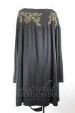 画像2: ヴィヴィアンウエストウッド 中古 / レースプリントカットワンピース 2 黒Ｘゴールド  I-26-10-31-023-op-HD-ZI (2)