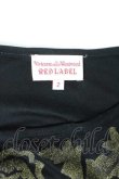画像5: ヴィヴィアンウエストウッド 中古 / レースプリントカットワンピース 2 黒Ｘゴールド  I-26-10-31-023-op-HD-ZI (5)