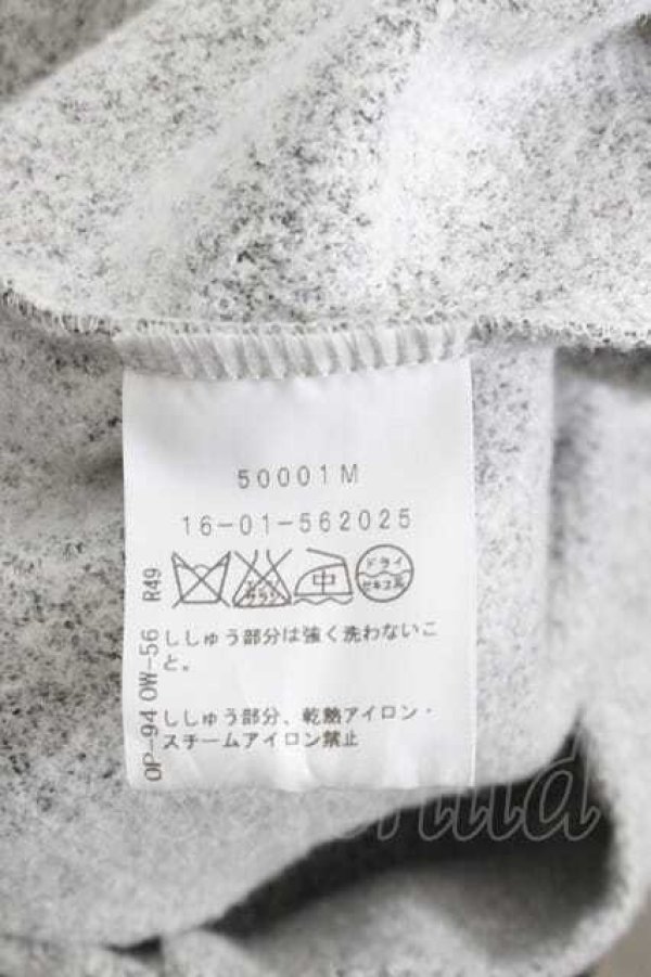画像7: ヴィヴィアンウエストウッド 中古 / ストライプ襟単色オーブ刺繍ニットワンピース 2  I-26-10-31-028-op-HD-ZI (7)