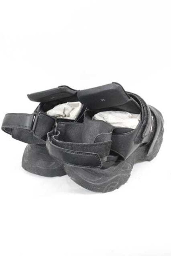 画像2: ヴィヴィアンウエストウッド 中古 / ROMPER SANDAL ロンパーサンダル 37（23.5cm） ブラック  I-26-10-31-005-sh-YM-ZI (2)