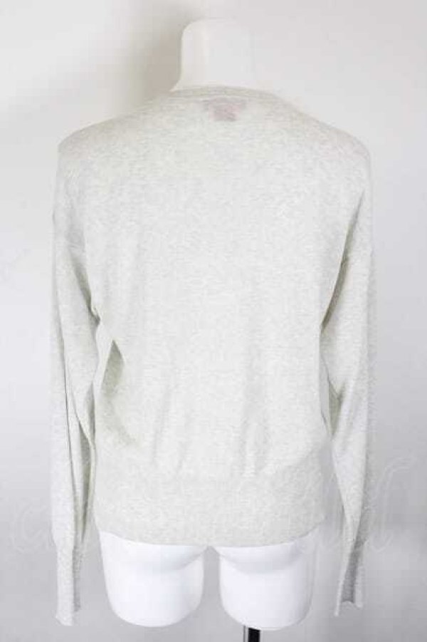 画像2: ヴィヴィアンウエストウッド 中古 / カラーオーブ刺繍ニットカーディガン M  I-26-10-31-009-to-HD-ZI (2)
