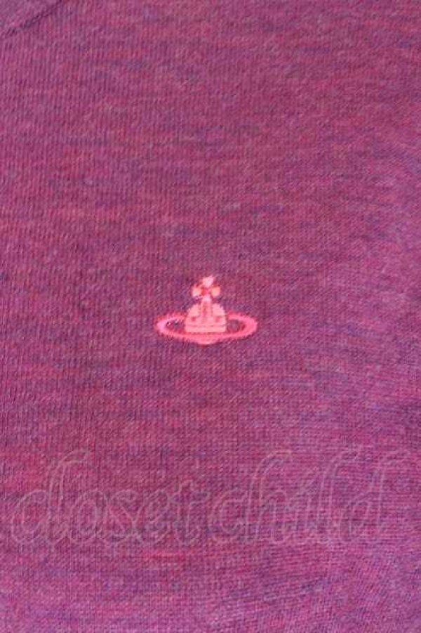 画像4: ヴィヴィアンウエストウッド 中古 / 単色オーブ刺繍 ニットカーディガン 3  I-26-10-31-011-to-HD-ZI (4)