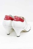 画像2: ヴィヴィアンウエストウッド 中古 / Worlds End猫足パンプス  白  I-26-10-31-002-sh-HD-ZI (2)