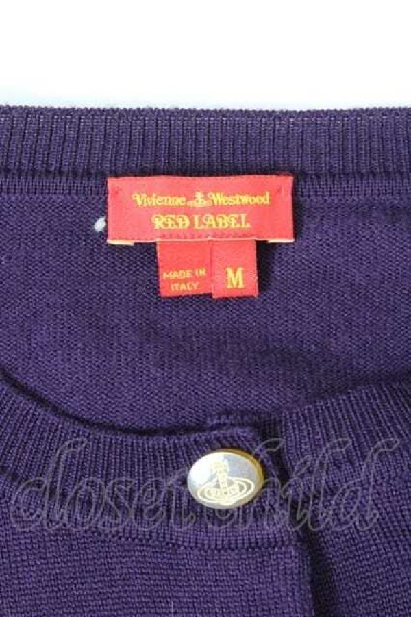 画像5: ヴィヴィアンウエストウッド 中古 / カラーオーブ刺繍ニットカーディガン M  I-26-10-31-014-jc-HD-ZI (5)