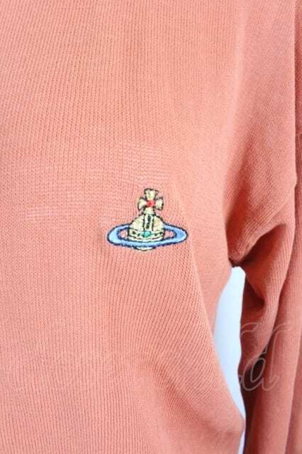 画像3: ヴィヴィアンウエストウッド 中古 / カラーオーブ刺繍ニットカーディガン M  I-26-10-31-015-jc-HD-ZI (3)