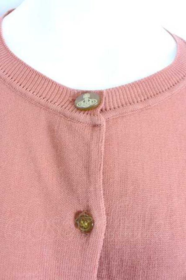 画像4: ヴィヴィアンウエストウッド 中古 / カラーオーブ刺繍ニットカーディガン M  I-26-10-31-015-jc-HD-ZI (4)