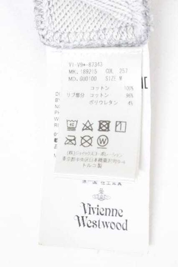 画像5: ヴィヴィアンウエストウッド 中古 / Climate Revolutionスウェット M グレー  I-26-10-31-017-to-HD-ZI (5)