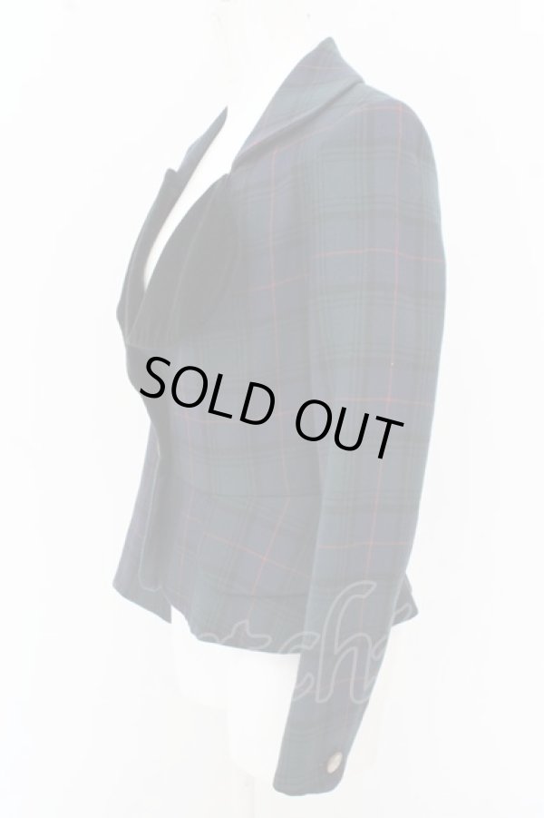 画像3: ヴィヴィアンウエストウッド 中古 / タータンチェックラブジャケット   O-23-10-08-009-jc-IG-OS (3)