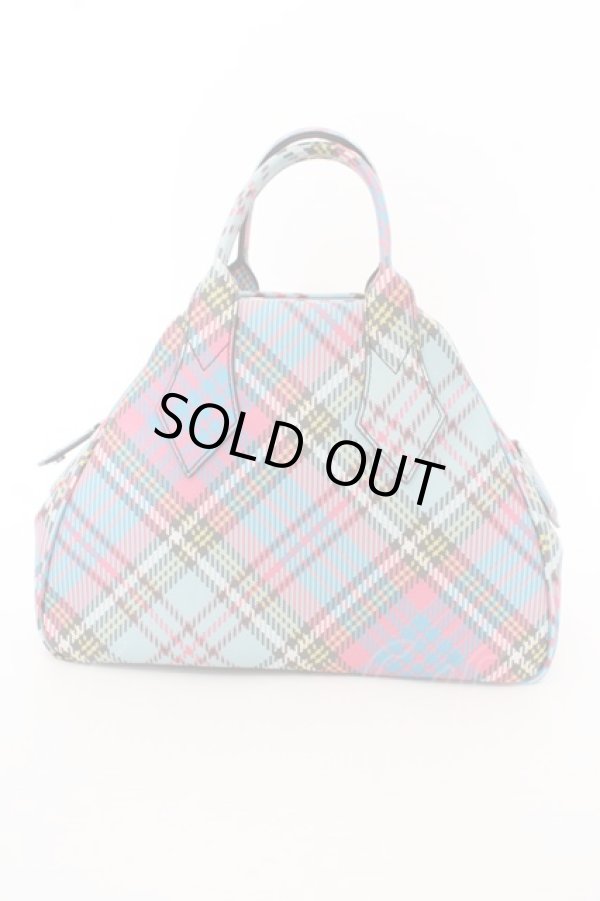 画像4: ヴィヴィアンウエストウッド 中古 / マックアンディタータンヤスミンミディアムバッグ   O-23-10-08-014-ba-IG-OS (4)