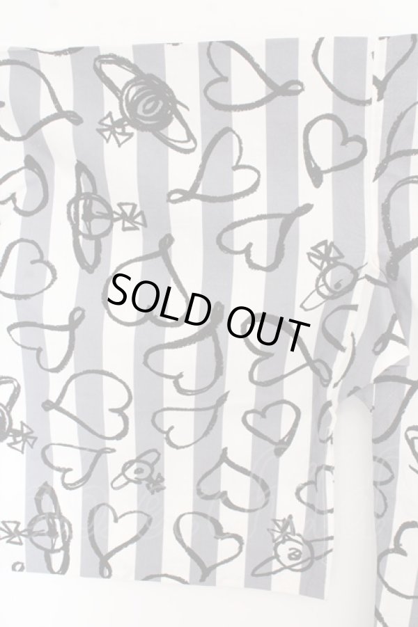 画像6: 【SALE】【10%OFF】ヴィヴィアンウエストウッド 中古 / スクリブルハート浴衣   O-23-10-08-015-op-YM-OS (6)