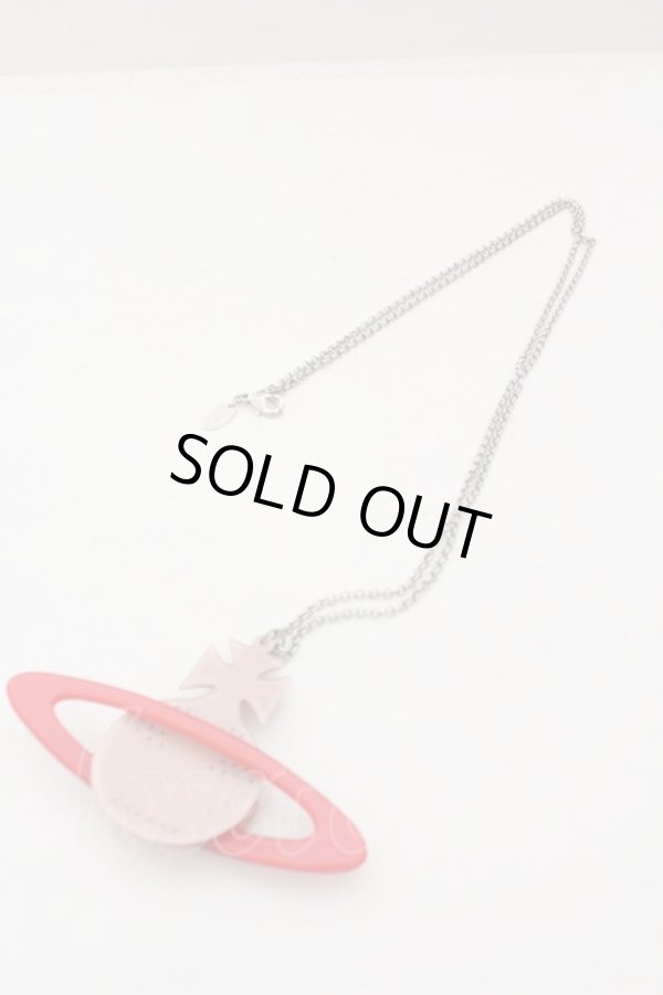 画像4: ヴィヴィアンウエストウッド 中古 / AC/Perspex Bas Relief Pendant   レッドxピンクxイエロー  O-23-10-22-034-nl-YM-OS (4)