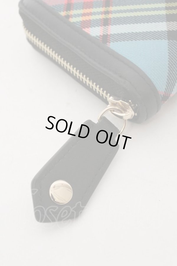 画像4: ヴィヴィアンウエストウッド 中古 /Classic Zip Round 長財布   MacAndy WOLL TARTAN  O-23-10-29-030-wa-IG-OS (4)