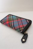 画像6: ヴィヴィアンウエストウッド 中古 /Classic Zip Round 長財布   MacAndy WOLL TARTAN  O-23-10-29-030-wa-IG-OS (6)