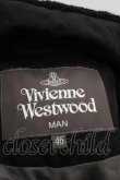 画像6: ヴィヴィアンウエストウッド MAN 中古 / /プレーンorbボアジャケット    46 ブラック  O-23-10-29-032-co-YM-OS (6)