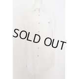 【USED】Vivienne Westwood MAN / オーブ刺繍高襟シャツ ヴィヴィアンウエストウッド ビビアン   54 ホワイト 【中古】 O-23-10-29-065-bl-YM-OS