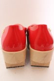 画像8: ヴィヴィアンウエストウッド×Melissa / メリッサ ロッキンホースバレリーナ    JPN24cm レッド  O-23-10-29-072-sh-IG-OS (8)