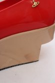 画像5: ヴィヴィアンウエストウッド×Melissa / メリッサ ロッキンホースバレリーナ    JPN24cm レッド  O-23-10-29-072-sh-IG-OS (5)