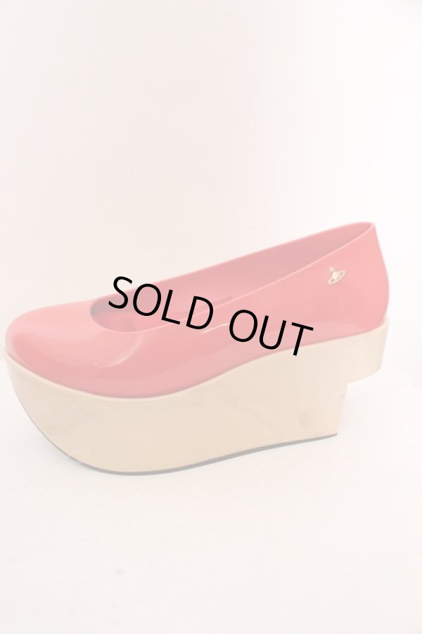 画像4: ヴィヴィアンウエストウッド×Melissa / メリッサ ロッキンホースバレリーナ    JPN24cm レッド  O-23-10-29-072-sh-IG-OS (4)