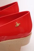 画像3: ヴィヴィアンウエストウッド×Melissa / メリッサ ロッキンホースバレリーナ    JPN24cm レッド  O-23-10-29-072-sh-IG-OS (3)