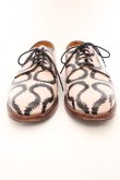画像2: ヴィヴィアンウエストウッド MAN 中古 / SQUIGGLE SHOES    42(26.5cm) ピンクxブラック  O-23-10-29-073-sh-YM-OS (2)