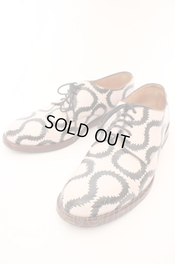 画像3: ヴィヴィアンウエストウッド MAN 中古 / SQUIGGLE SHOES    42(26.5cm) ピンクxブラック  O-23-10-29-073-sh-YM-OS (3)