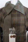 画像2: 【SALE】【10%OFF】ヴィヴィアンウエストウッド MAN 中古 / イリデセントチェック NEWディーンコート    44 ブラウン?カーキグリーン  O-23-10-29-014-co-IG-ZH (2)