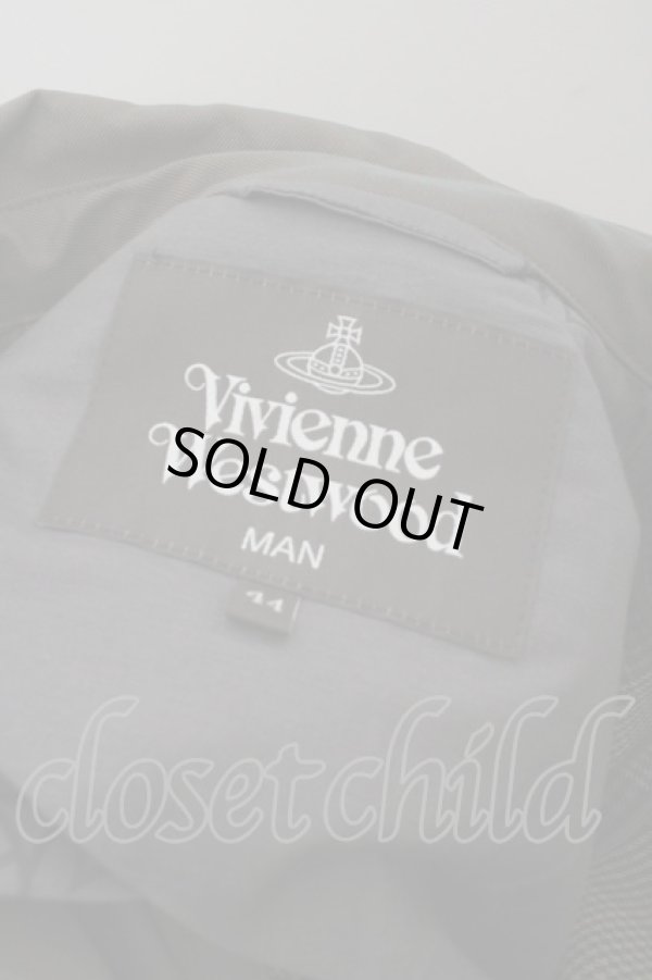 画像5: 【SALE】【10%OFF】ヴィヴィアンウエストウッド MAN 中古 / イリデセントチェック NEWディーンコート    44 ブラウン?カーキグリーン  O-23-10-29-014-co-IG-ZH (5)