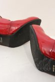 画像5: 【SALE】【10%OFF】ヴィヴィアンウエストウッド 中古 / アニマルトゥ3ストラップシューズ    US4(約22cm) レッド  O-23-11-12-027-sh-IG-ZH (5)