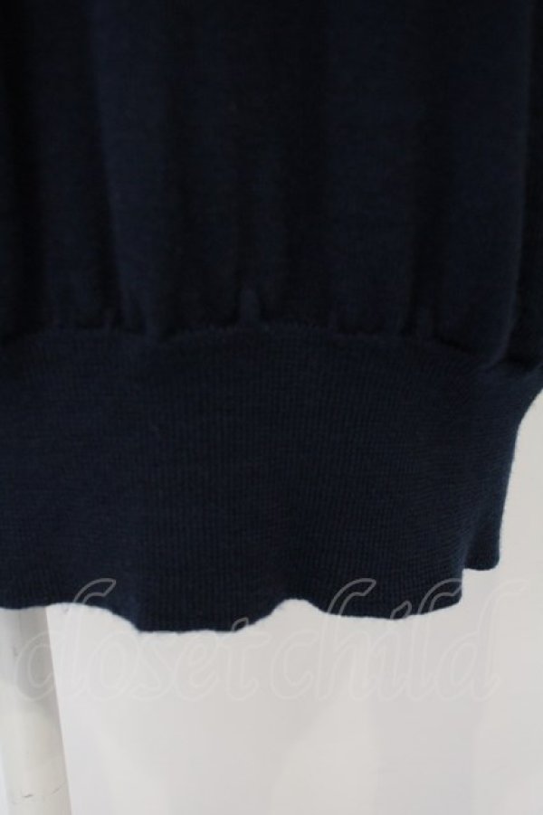 画像4: 【SALE】【10%OFF】ヴィヴィアンウエストウッド MAN 中古 / オーブ刺繍ニットトップス    XL ネイビー  O-23-11-26-020-to-YM-ZY (4)