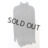 【USED】Vivienne Westwood MAN / カラーオーブ刺繍クラールシャツ ヴィヴィアンウエストウッド ビビアン   56 ブラック 【中古】 O-23-11-26-045-bl-IG-OS