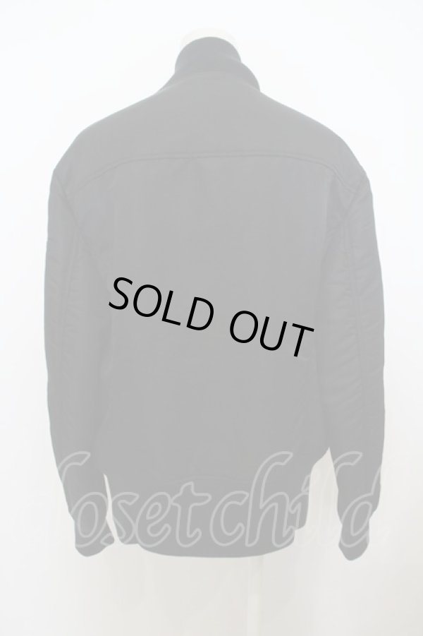 画像5: ヴィヴィアンウエストウッド MAN 中古 / /MA-1ライダースブルゾン    50 ブラック  O-23-11-26-055-bl-YM-OS (5)