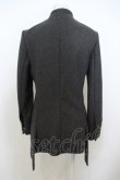 画像3: ヴィヴィアンウエストウッド 中古 / ノーカラーウールナポレオンコート    2 グレー  O-23-11-26-056-co-IG-OS (3)